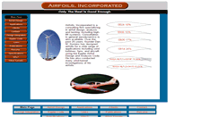 Desktop Screenshot of airfoils.com